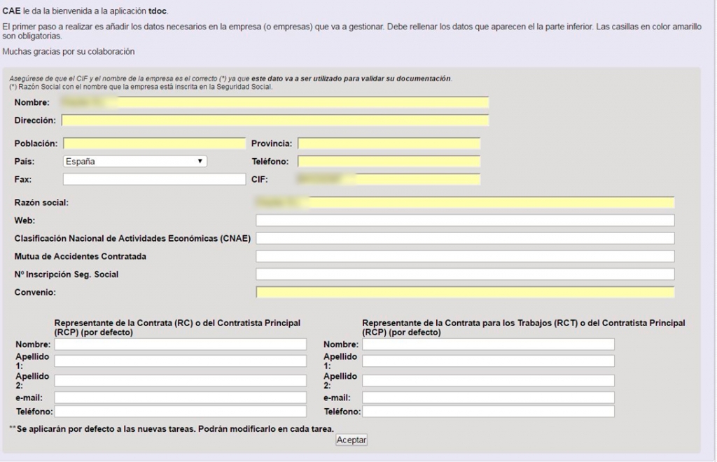 Plantilla registro de datos tdoc